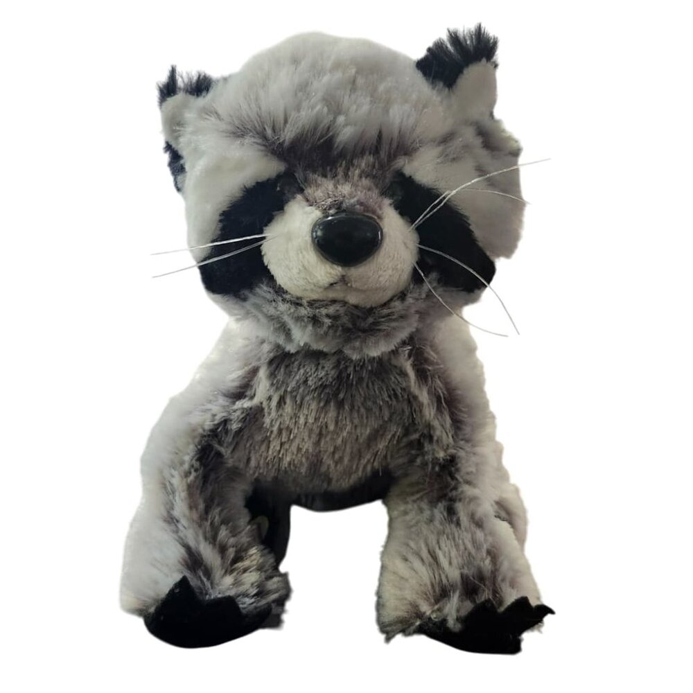 Ganz Webkinz Raccoon HM123 Plush Stuffed Animal No Code Retired